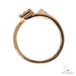 14K Gold Diamond Arrow Ring 67542 - Image 5