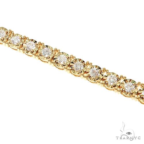 14K Gold Diamond Bracelet, photo 3 of 6