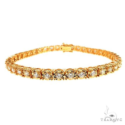 14K Gold Diamond Bracelet 67896 - Image 1