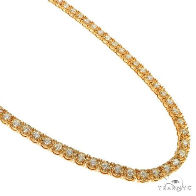 14K Gold Diamond Chain 67895 - Image 1