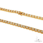 14K Gold Diamond Chain 67895 - Image 2