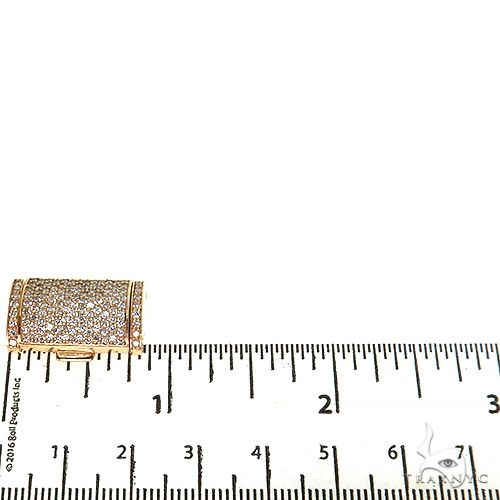 14K Gold Diamond Chain Lock 66606 - Image 5