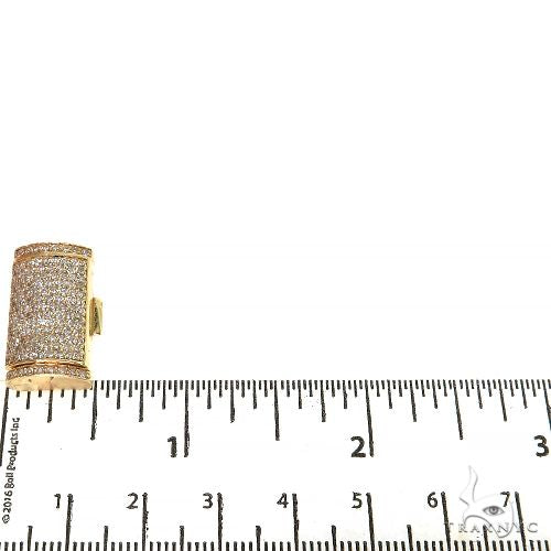 14K Gold Diamond Chain Lock, photo 6 of 6