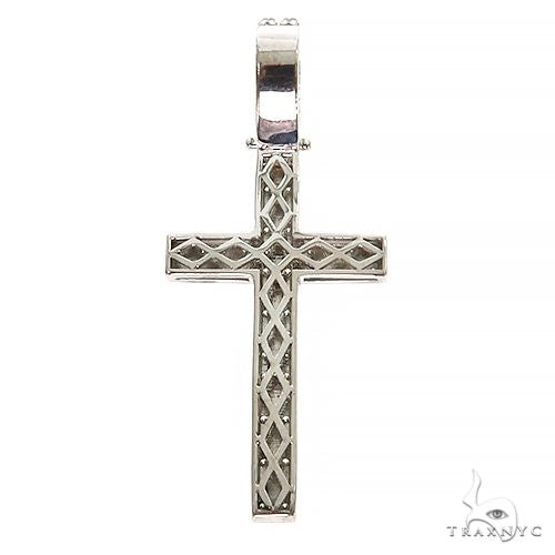14K Gold Diamond Cross 67440 - Image 4