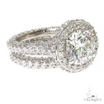 14K Gold Diamond Engagement Ring Set 67448 - Image 3