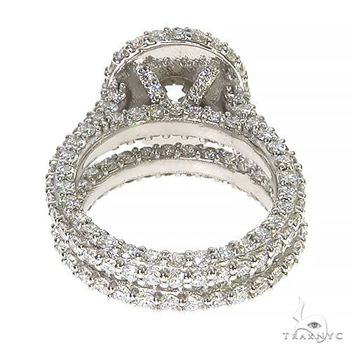 14K Gold Diamond Engagement Ring Set 67448 - Image 5