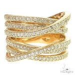 14K Gold Diamond Fashion Ring 66402 - Image 2