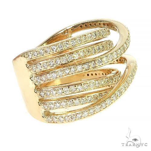 14K Gold Diamond Fashion Ring 66402 - Image 4