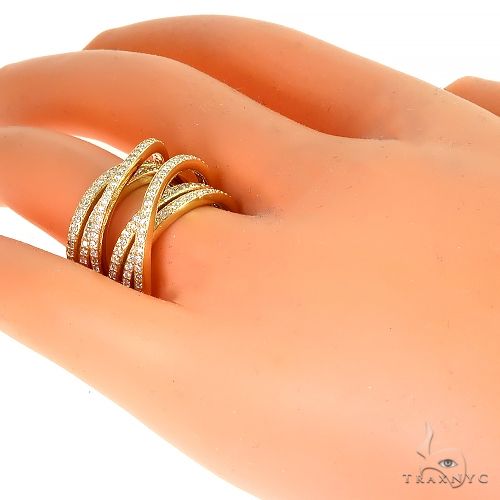 14K Gold Diamond Fashion Ring 66402 - Image 8
