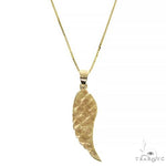 14K Gold Diamond Half Wing Set 66450 - Image 3