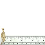 14K Gold Diamond Half Wing Set 66450 - Image 4