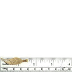 14K Gold Diamond Half Wing Set 66450 - Image 5