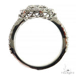 14K Gold Diamond Halo Engagement Ring 67993 - Image 5