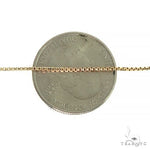 14K Rose Gold Diamond Heart Adjustable Choker Necklace 66544 - Image 7