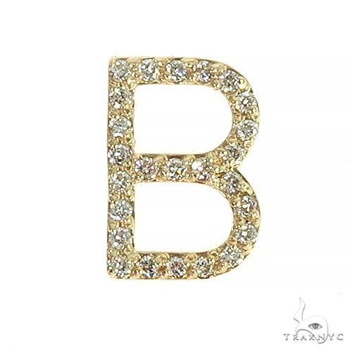 14K Gold Diamond Initial Collection, photo 2 of 5
