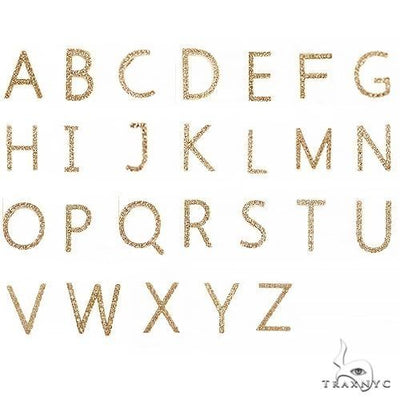 14K Gold Diamond Initial Set Collection 68556 - Image 1