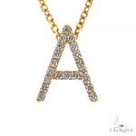 14K Gold Diamond Initial Set Collection 68556 - Image 2