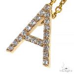 14K Gold Diamond Initial Set Collection 68556 - Image 4