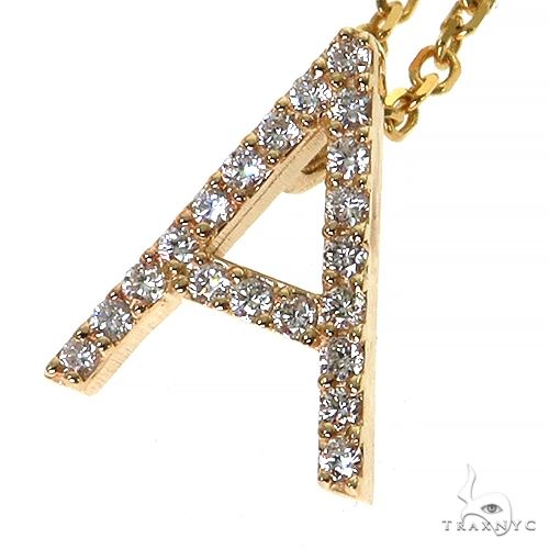 14K Gold Diamond Initial Set Collection, photo 4 of 7
