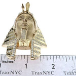 King Tut Diamond Pendant Sandblasted Face 62468 - Image 15