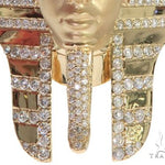 King Tut Diamond Pendant Sandblasted Face 62468 - Image 9