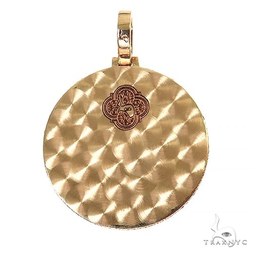 14K Gold Diamond Photo Pendant 67658 - Image 4