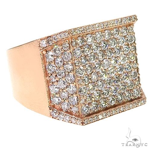 14K Gold Avalanche Diamond Ring, photo 2 of 6
