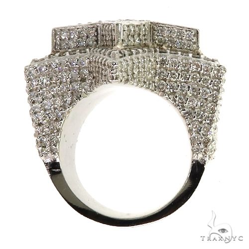 14K Gold Diamond Star Ring 67905 - Image 5