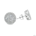 14K Gold Diamond Stud Earrings 65752 - Image 6