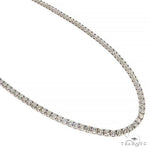 14K Gold Diamond Tennis Chain 68004 - Image 1
