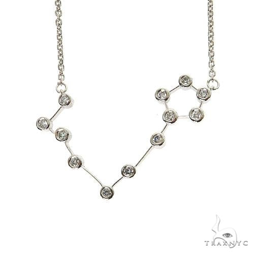 14K Gold Diamond Zodiac Sign 68638 - Image 1