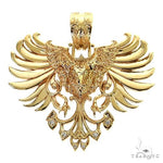 14K Gold Vulture Pendant 68739 - Image 1