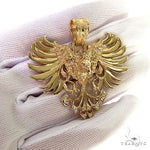 14K Gold Vulture Pendant 68739 - Image 8