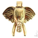 14K Gold Elephant Pendant 66356 - Image 1