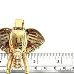 14K Gold Elephant Pendant 66356 - Image 6