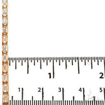 14K Gold Emerald Diamond Bracelet (Lab) 68610 - Image 5