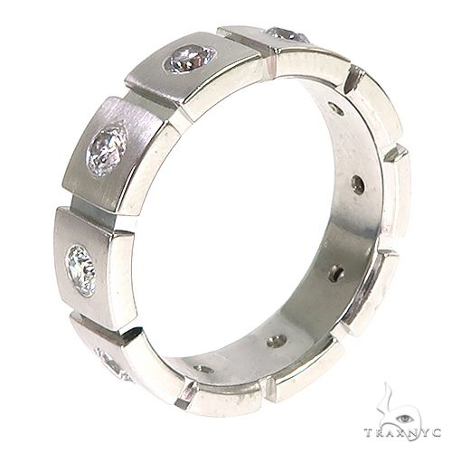 14K Gold Eternity Wedding Band 67161 - Image 2