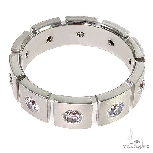 14K Gold Eternity Wedding Band 67161 - Image 3