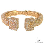 Nordic Hammer Diamond Bangle Bracelet 69564 - Image 1
