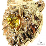 14K Gold Grizzly Bear Pendant 68745 - Image 3