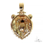 14K Gold Grizzly Bear Pendant 68745 - Image 4