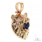 14K Gold Grizzly Bear Pendant 68746 - Image 2