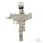 14K Gold Gun Pendant 68742 - Image 4