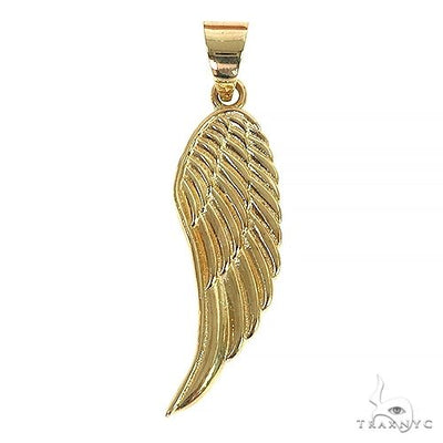 14K Gold Angel Wing