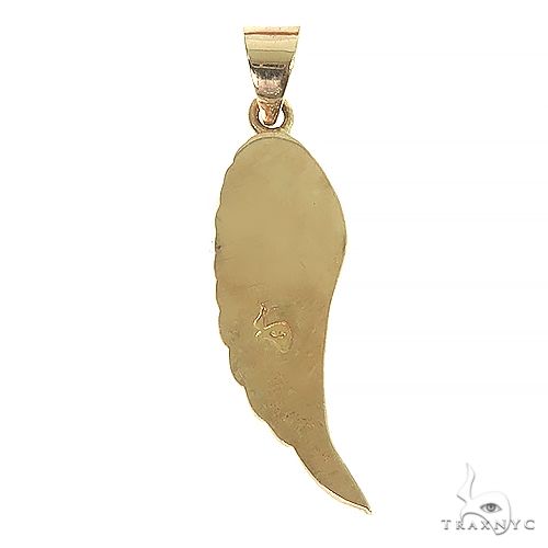 14K Gold Half Angel Wing 66447 - Image 3