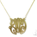 14K Gold Initial Necklace 39271 - Image 2