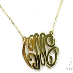 14K Gold Initial Necklace 39271 - Image 3
