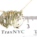 14K Gold Initial Necklace 39271 - Image 5