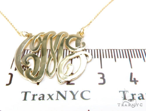 14K Gold Initial Necklace 39271 - Image 5