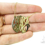 14K Gold Initial Necklace 39271 - Image 9